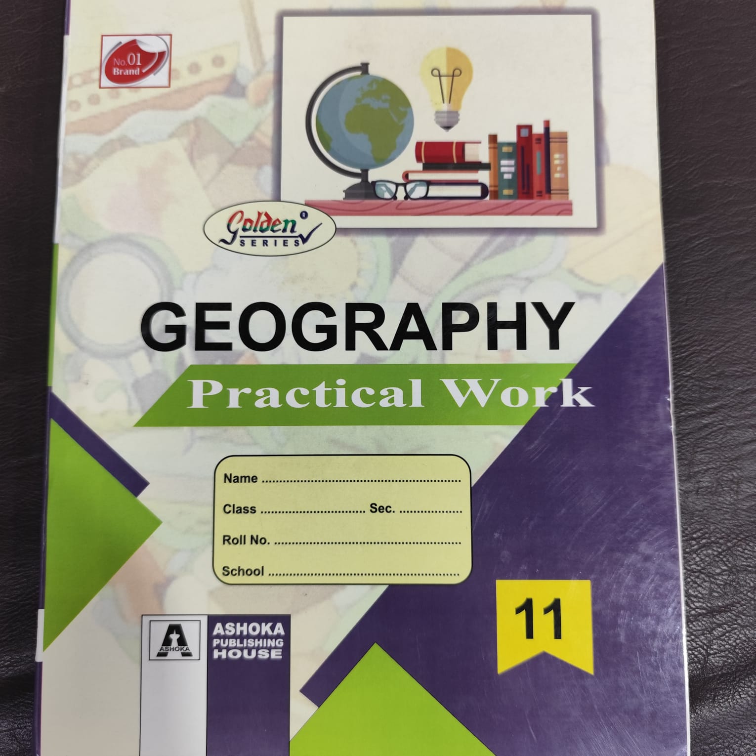 GOLDEN SERIES GEOGRAPHY PRACTICAL WORK CLASS 11TH