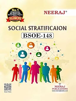 NEERAJ BSOE-148 Social Startification | English Medium