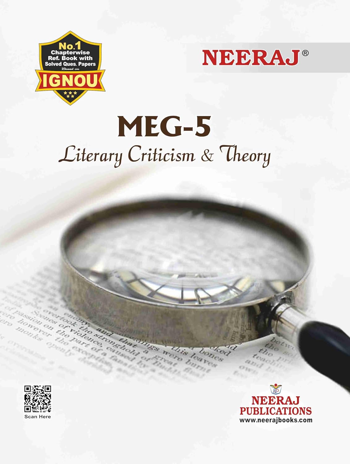 NEERAJ MEG-5 - Literary Criticism & Theory - English Medium