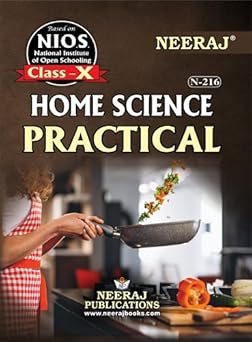 NEERAJ N-216 Home Science Practical Book - English Medium -for 10th