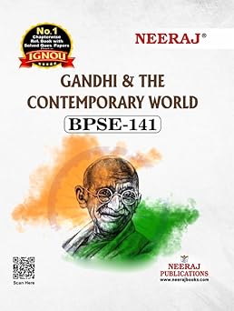 NEERAJ BPSE-141 Gandhi & The Contemporary World- English Medium