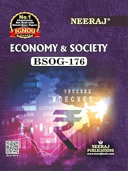 NEERAJ BSOG-176 Economics And Society | English Medium