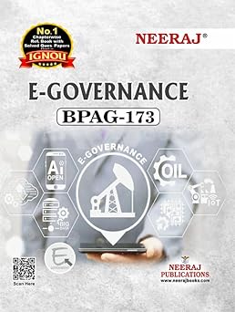 NEERAJ BPAG-173 E-Governance- English Mediu