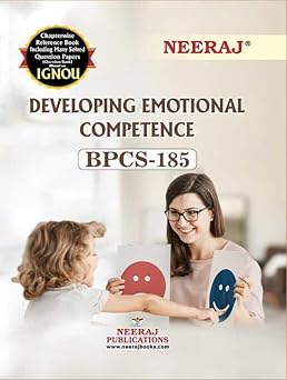 NEERAJ BPCS-185 (Developing Emotional Competence) English Medium