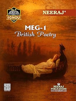 NEERAJ MEG-1 British Poetry- English Medium for MA-