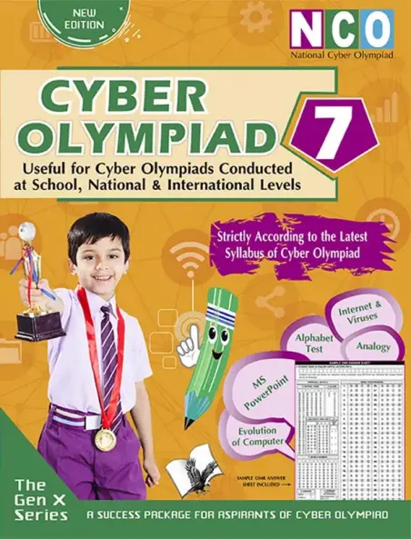 The book 'National Science Olympiad' has been divided into five sections namely Science, Logical Reasoning, Achievers section, Subjective section, Model Papers. In every chapter, the theory has been explained through solved examples, illustrations and diagrams wherever required. Multiple Choice Questions (MCQs) with detailed solutions are provided in the end of each chapter to enhance the problem solving skills of candidates. The questions in the Achievers section are set to evaluate scientific skills of brilliant students whereas the Subjective section includes questions of descriptive nature. Two Model Papers have been included to do practice on the expected questions. A CD containing Study Chart for systematic preparation, Tips & Tricks to crack Science Olympiad, Pattern of exam, and links of Previous Years Papers is accompanied with this book. The book is also useful for various competitive exams such as NTSE, NSTSE, and SLSTSE as well. #v&spublishers  Publisher: V&S PUBLISHER Language: English Format: Paperback Weight: 500gm
