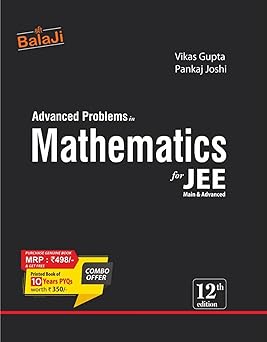 Advanced Problems in Mathematics for JEE (Main & Advanced) - 12th Edition, 2026 [BLACK BOOK]