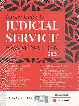 Master Guide to Judicial Service Examinations
