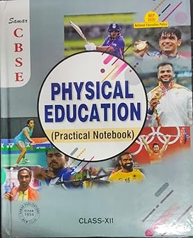 samar physical education practical note book [Hardcover] CLASS 12TH