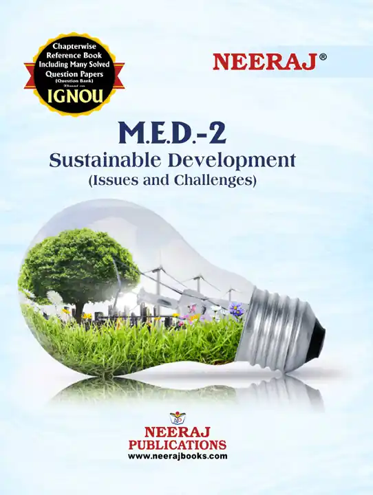 NEERAJ : MED-2 Medium: English Sustainable Development