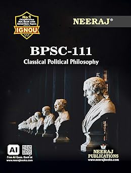 NEERAJ BPSC-111 Classical Political Philosophy English Medium-