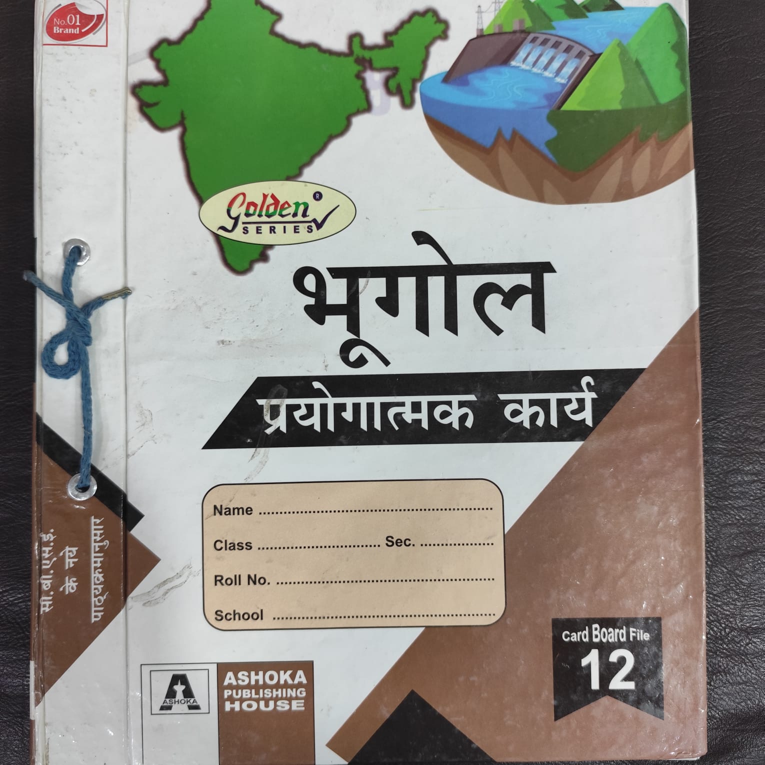 GOLDEN SERIES Class 12 Prakriyatmak Bhugol (Practical Geography) HINDI MEDIUM