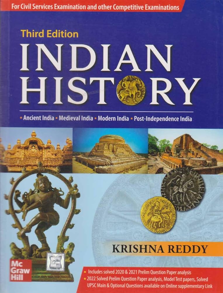 Indian History (English), 3e for UPSC 2026