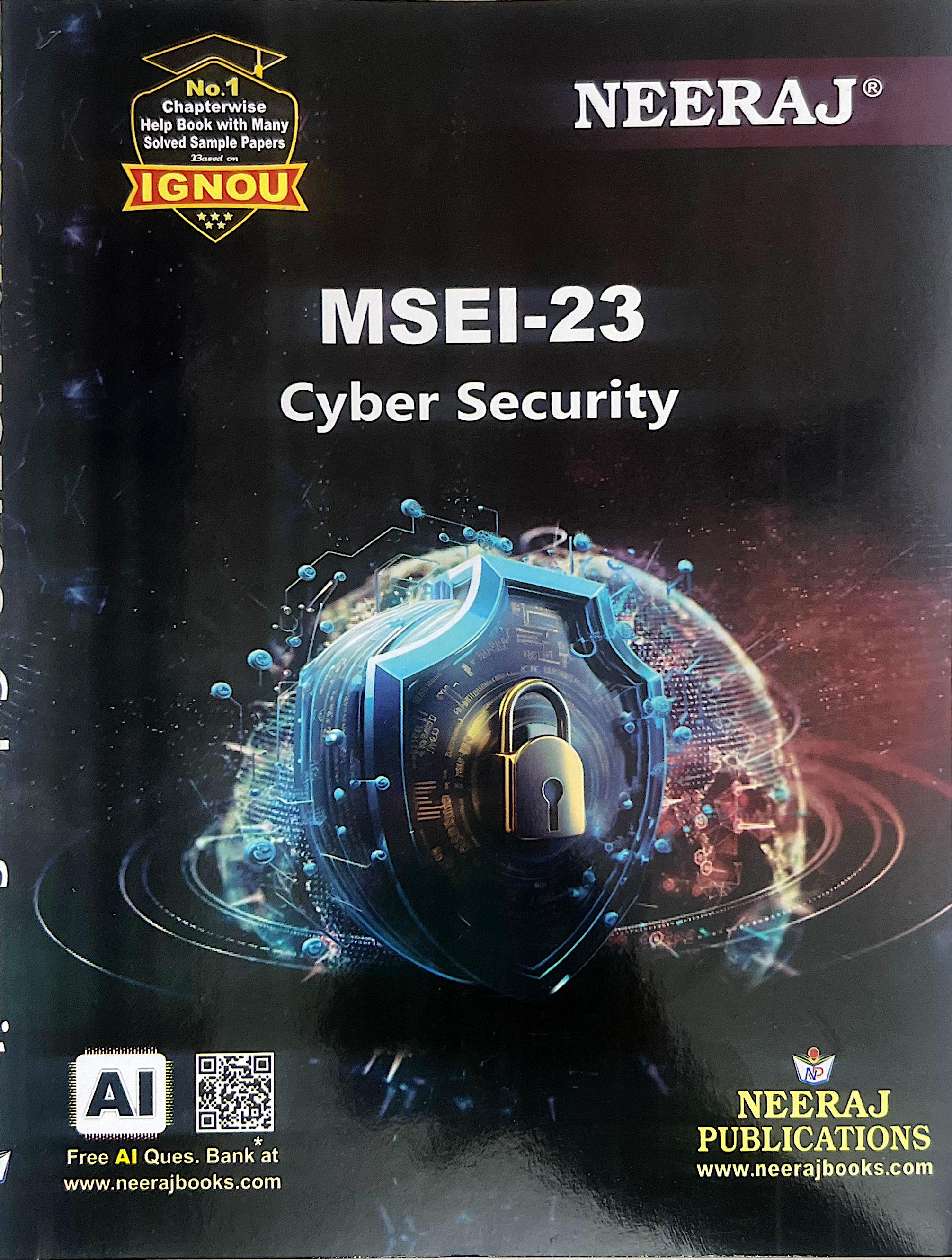 NeerajBooks : MSEI-23 Medium: English Cyber Security
