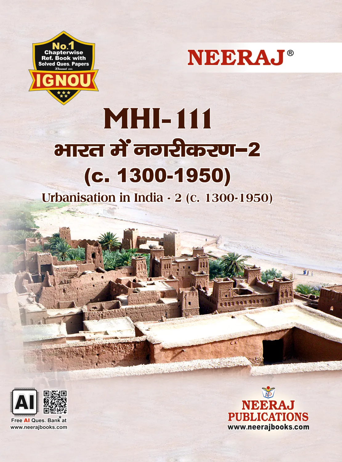 NEERAJ : MHI-111 Medium: Hindi Urbanization in India-2