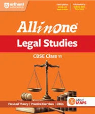 Arihant All in One Legal Studies Class 11 for CBSE Exam 2026-27 | NCERT Based Complete Theory, Practice Exercises, CBQs, A-R, Sample Papers & Mind Maps | Revised Edition as per Latest Syllabus