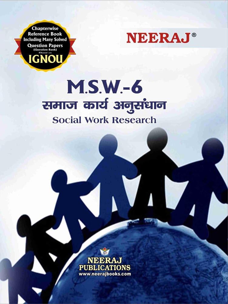 NEERAJ MSW-6 Social Work Research- Hindi Medium -