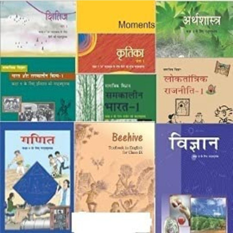  ncert book set in hindi  medium with hindi A course