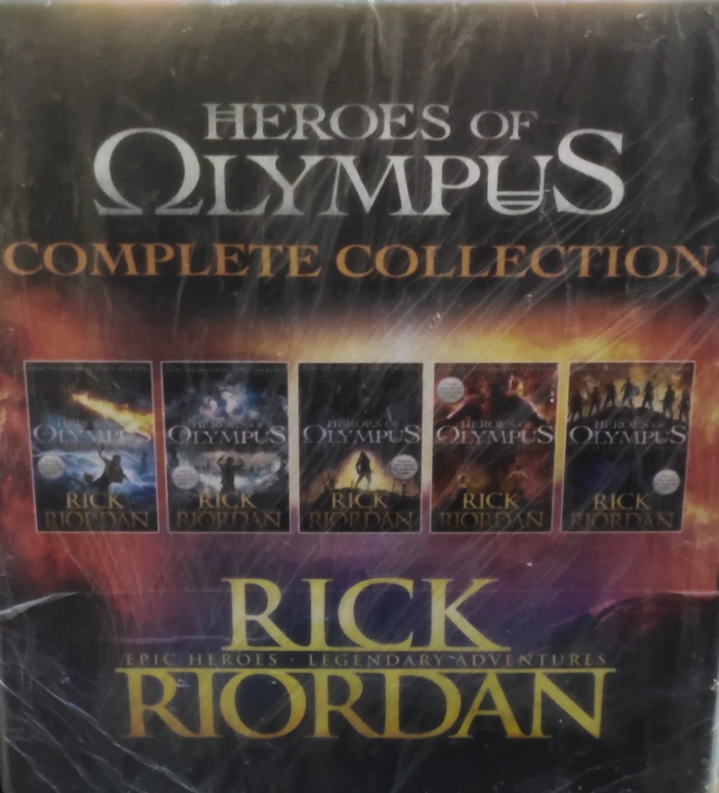 HEROS OF QLYMPUS (Coplete collection book set )