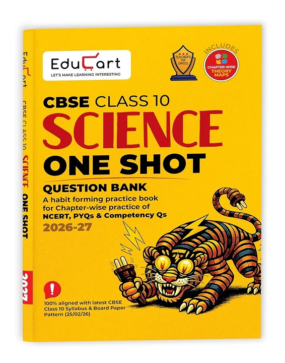 Educart One-shot CBSE Class 10 Question Bank Science Book