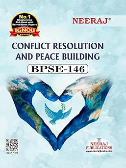 NEERAJ BPSE-146 (Conflict Resolution and Peace Building ) English Medium