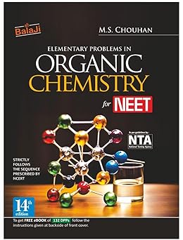 Balaji Elementary Problems in Organic Chemistry for NEET by M.S. Chouhan | 14th Edition (2026-27)