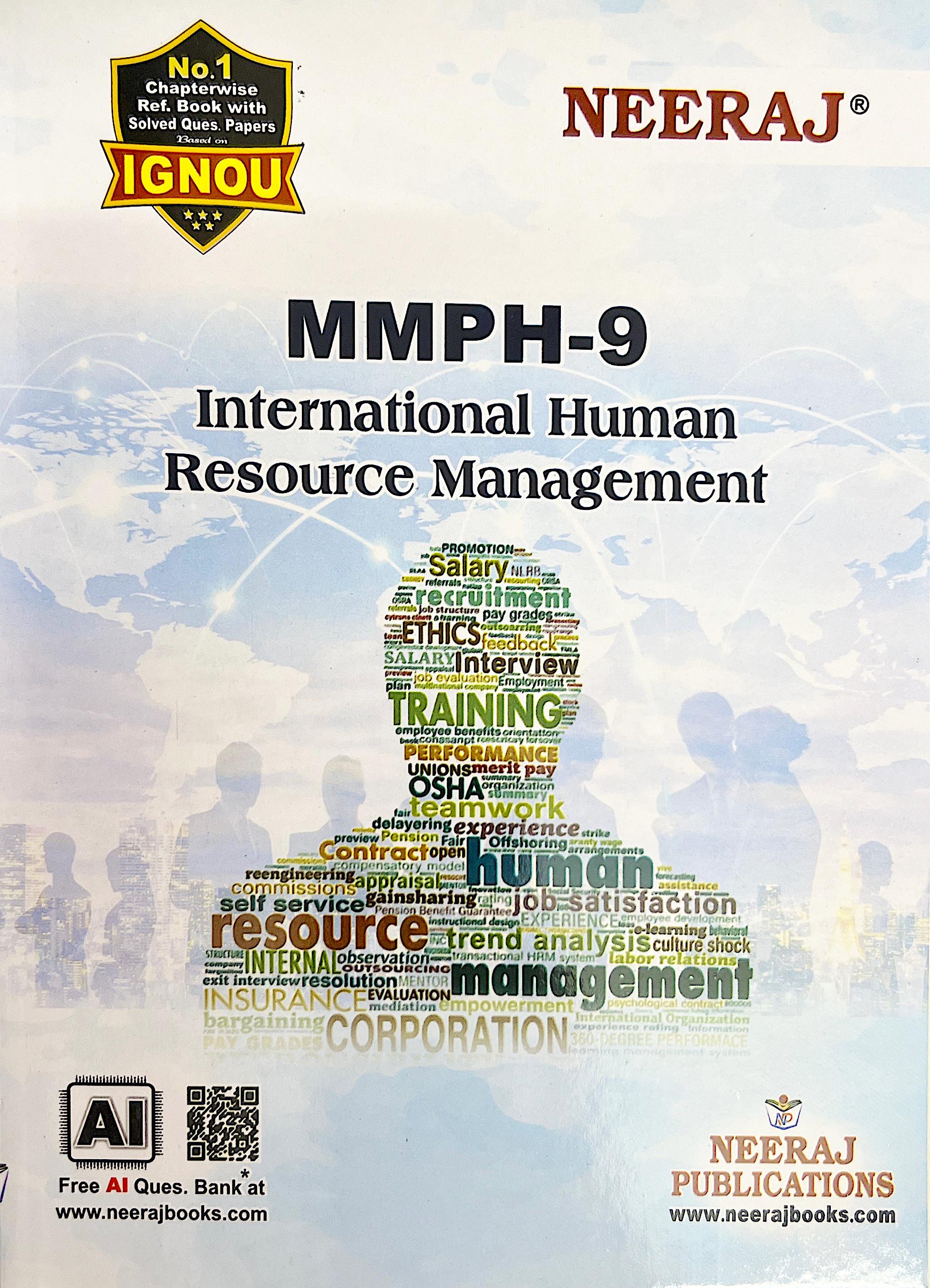 NEERAJ : MMPH-9 Medium: English International Human Resource Management