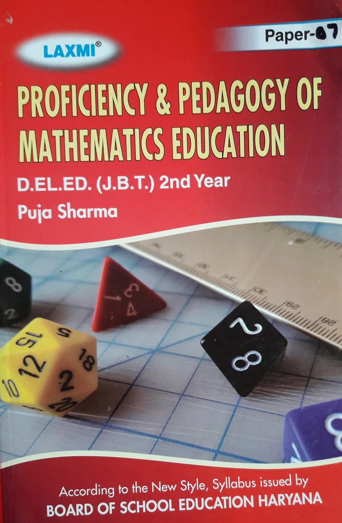Proficiency & Pedagogy Of Mathematics Education D.EL.ED (JBT)