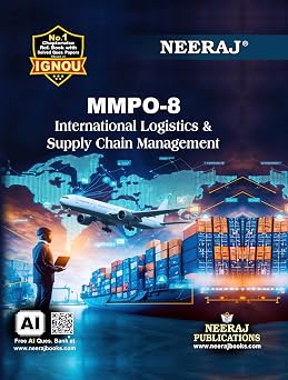 NEERAJ MMPO-8 International Logistics & Supply Chain Manage English Medium ment,