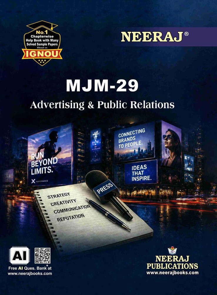 NEERAJ : MJM-29 Medium: English Advertising and Public Relations