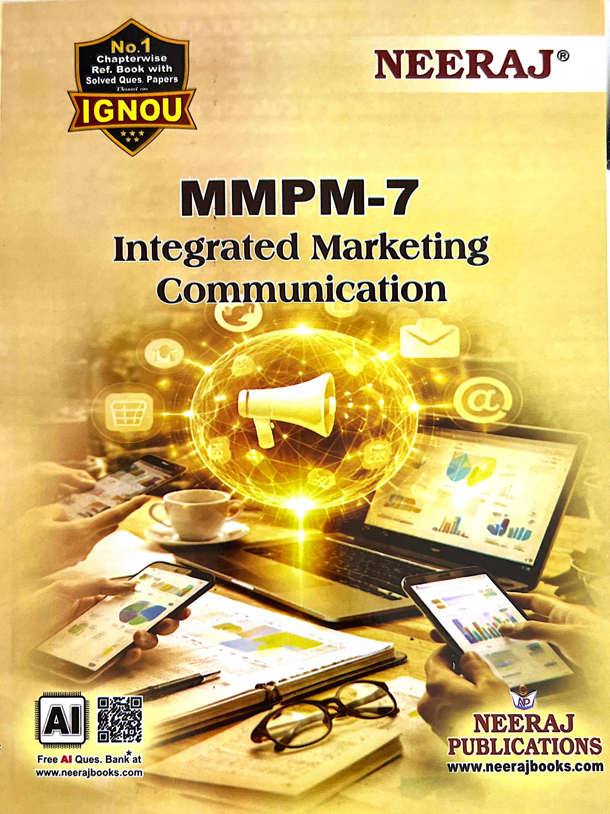 NEERAJ : MMPM-7 Medium: English Integrated Marketing Communication