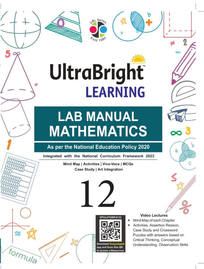 UltraBright Learning | Lab Manual Mathematics | Class 12 |