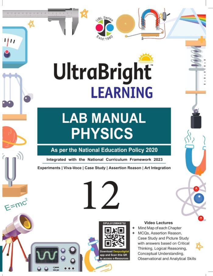 Tarun | UltraBright Learning | Lab Manual Physics | Class 12 |