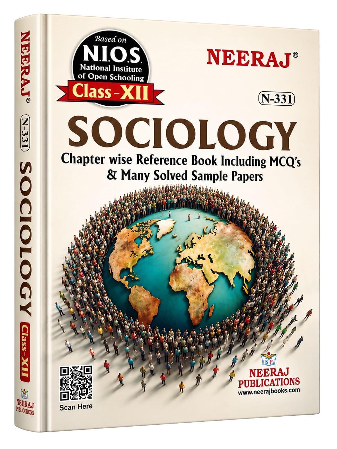 NEERAJ N-331 Sociology Book - English Medium - for 12th Class of NIOS -
