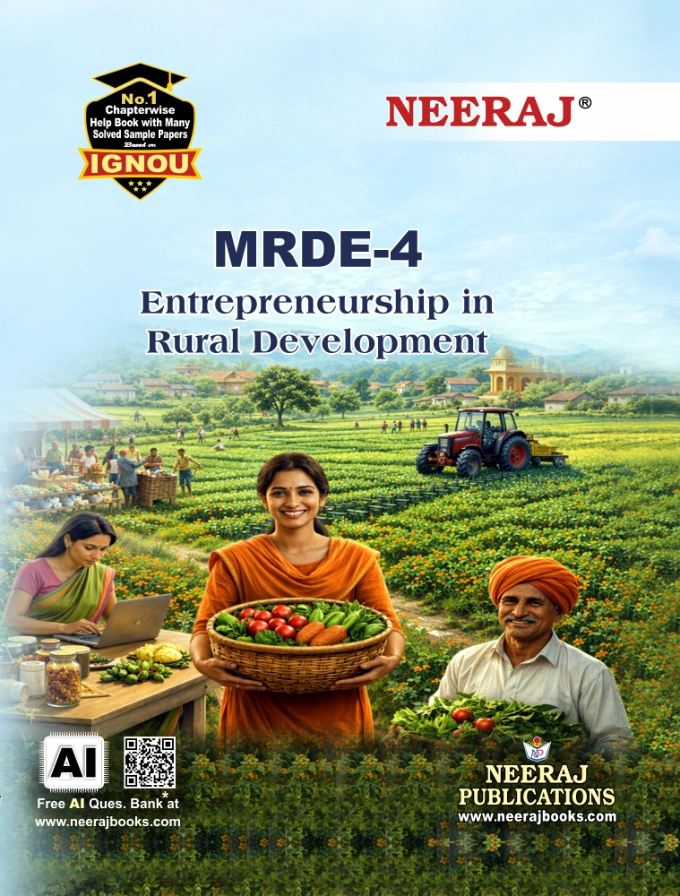 NEERAJ : MRDE-4 Medium: English Entrepreneurship in Rural Development