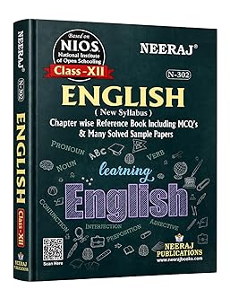 NEERAJ N-302 English | English Medium for Class 12th NIOS OLD Syllabus |