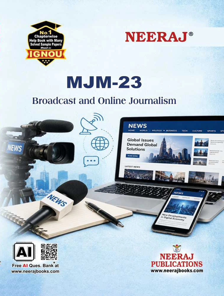 NEERAJ : MJM-23 Medium: English Broadcast and Online Journalism
