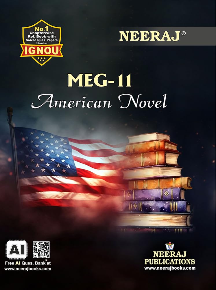 NEERAJ MEG-11 American Novel - English Medium for MA-