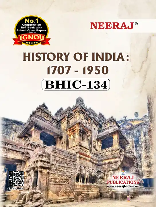 NEERAJ History of India from C. 1707 to 1950 English Medium