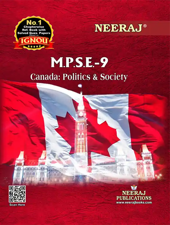 NEERAJ : MPSE-9 Medium: English Canada : Politics & State