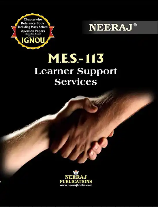 NEERAJ : MES-113 Medium: English Learner Support Services Course :MA Education