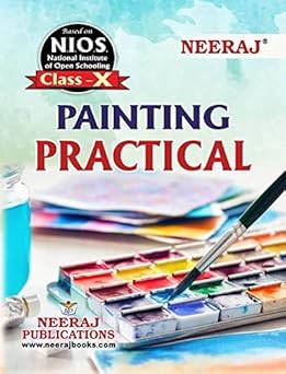 NEERAJ N-225 Painting Practical Book For Class X- English Medium - For Class 10th -