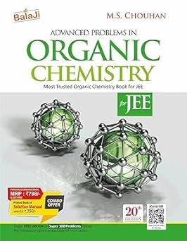 Balaji Advanced Problems in Organic Chemistry for JEE 20th Edition