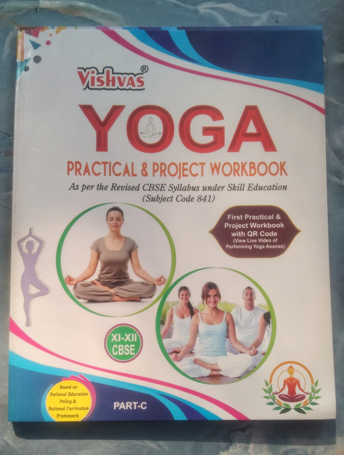 Vishvas Yoga Practical & Project Workbook for Class XI–XII (English Medium)