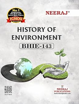 IGNOU (BHIE-143, HISTORY OF ENVIRONMENT) ENGLISH MEDIUM
