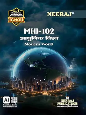 NEERAJ MHI-102 Modern World HINDI MEDIUM