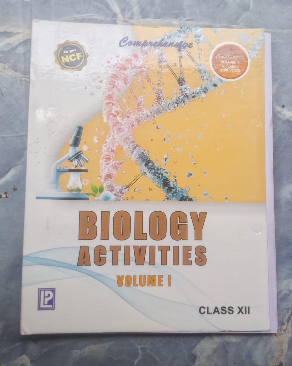 COMPREHENSIVE BIOLOGY ACTIVITIES VOLUME -1 CLASS 12TH