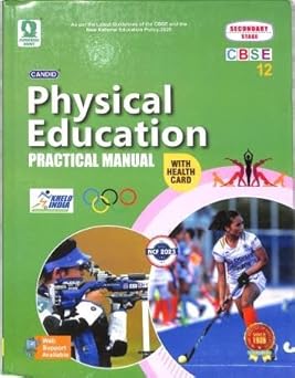 Evergreen Candid Physical Education Practical Manual Class 12