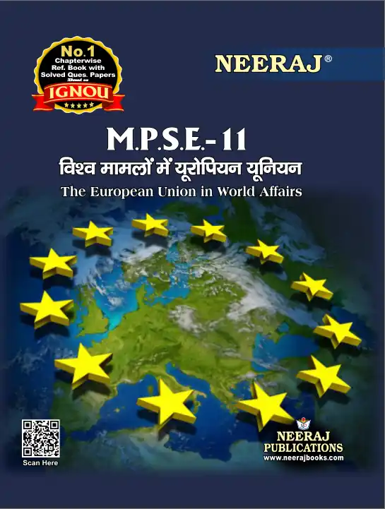 NEERAJ : MPSE-11 Medium: Hindi European Union in World Affairs