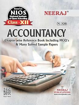 NEERAJ Accountancy | English Medium for Class 12th NIOS Syllabus